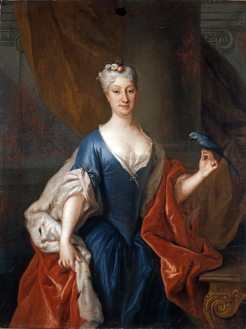 Katarzyna Barbara Branicka, Louis de Silvestre, 1726