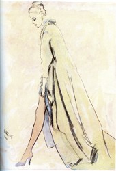 Ilustracja z magazynu mody „Femina”, lipiec 1920