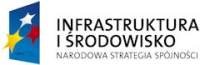Logo Programu Operacyjnego Infrastruktura i Środowisko