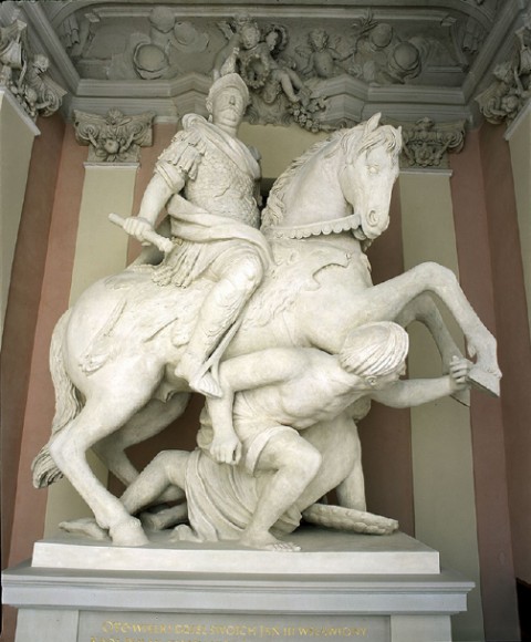 Pomnik konny Jana III Sobieskiego, fot. Z. Reszka