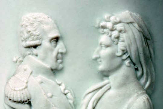 Filiżanka z popiersiem króla Fryderyka Augusta I i jego żony Marii Amalii Augusty _para.jpg