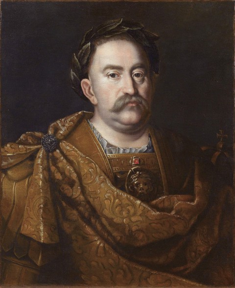 Portret Jana III w wieńcu laurowym