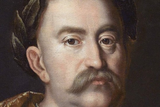 Portret Jana III w wieńcu laurowym (fragment)