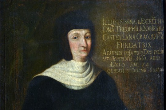 Wota Sobieskich. „Portret Teofili z Daniłowiczów Sobieskiej (1607–1661)” z klasztoru dominikanów w Krakowie