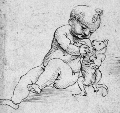 Wil.1591 Dzieciątko z kotkiem - za Fagnart s.49.jpg