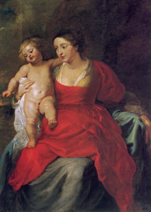 Wil.1599 Madonna z Dzieciątkiem - lico small - fot. W.Holnicki.JPG