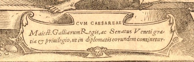 Fragment frontyspisu z dzieła Andreasa Vesaliusa „De corporis humani fabrica libri septem”