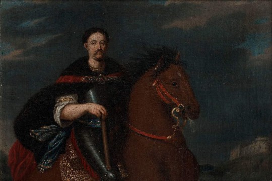 Jan III Sobieski na koniu