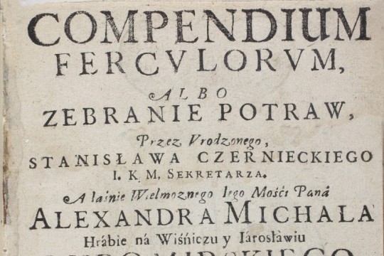 Old Polish cookbooks