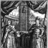 Portret symboliczny Jana III Sobieskiego i Jana II Kazimierza Wazy(Grafika)