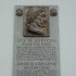 Tablica pamiątkowa 300. rocznicy odsieczy wiedeńskiej na ścianie kościoła św. Józefa na Kahlenbergu