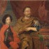 Portret króla Jana III Sobieskiego z synem Jakubem