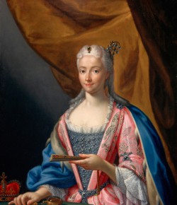 Francesco Trevisani, Portret Marii Klementyny Sobieskiej, The National Galleries of Scotland