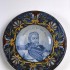 Talerz z portretem Jana III Sobieskiego(Przedmiot użytkowy)